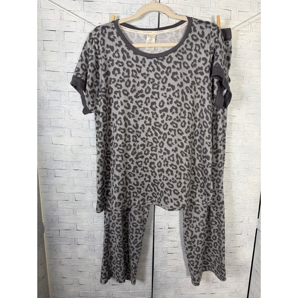 Lucky brand women's pajamas animal print soft cozycore comfy